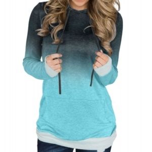 Ombre hoodie!